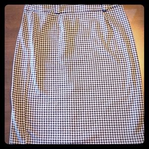 George Black and grey skirt size 10